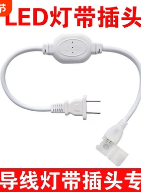 led灯带无导线专用插头驱动220V大功率15A防水2835灯带电源控制器