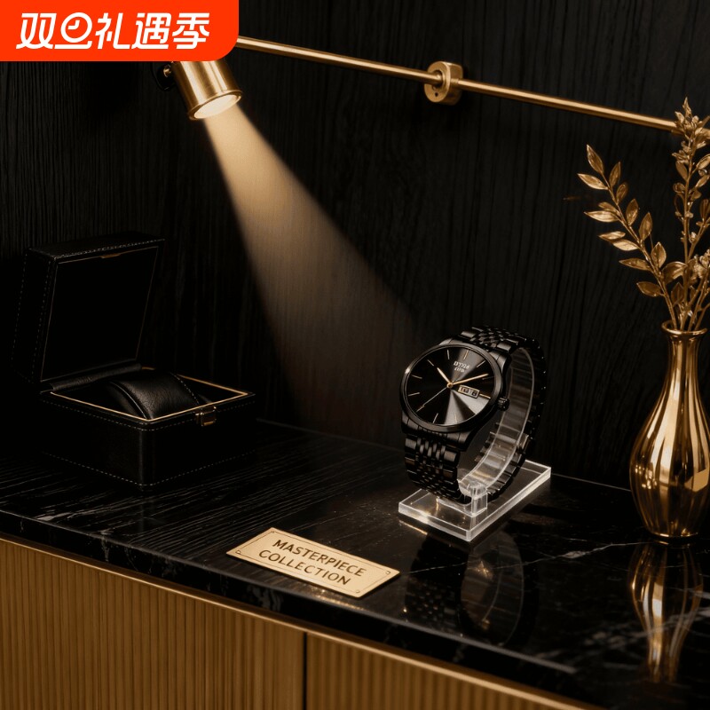 名牌男士手表正品官方旗舰瑞士非机械手表男款2024新款防水石英表