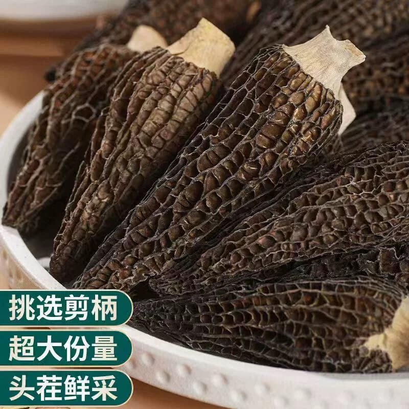 羊肚菌宝宝50g剪柄干货煲汤新鲜菌菇无添加美味山珍源头佳品营养