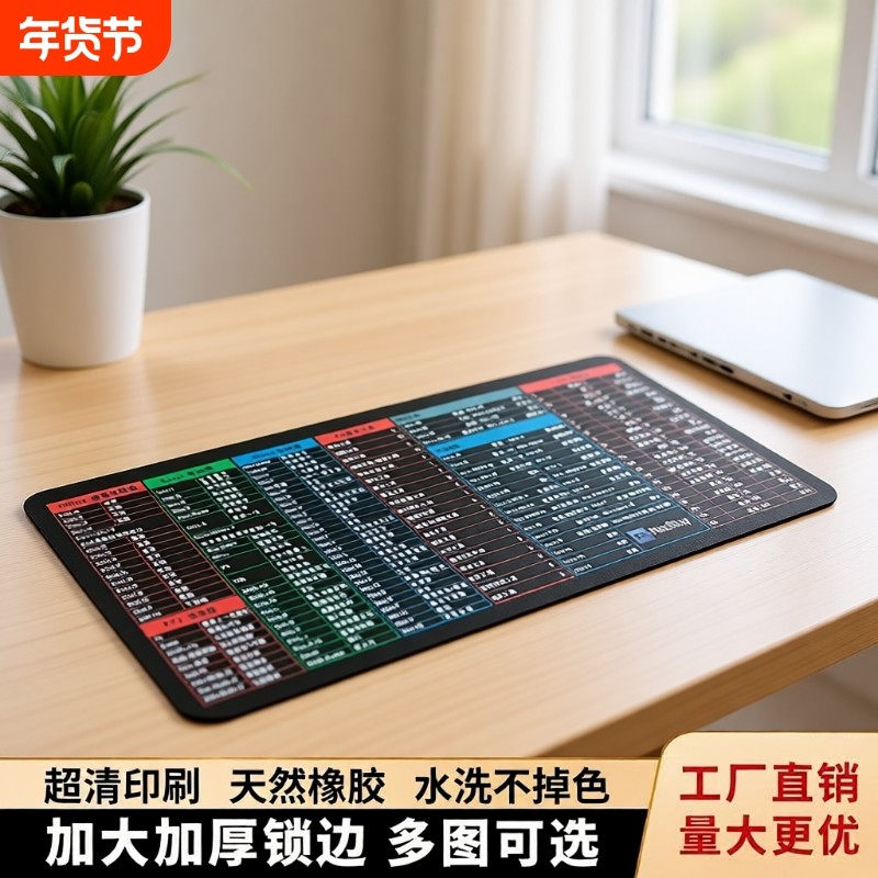 鼠标垫超大号二次元FPS游戏专用电竞键盘垫小巧办公快捷键书桌垫,电脑硬件/显示器/电脑周边,鼠标垫/贴/腕垫,淘宝优惠券,粉丝福利购,淘宝优惠卷