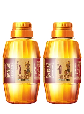 胡姬花古法小榨花生油158ml*2瓶食用油炒菜烹饪小瓶压榨