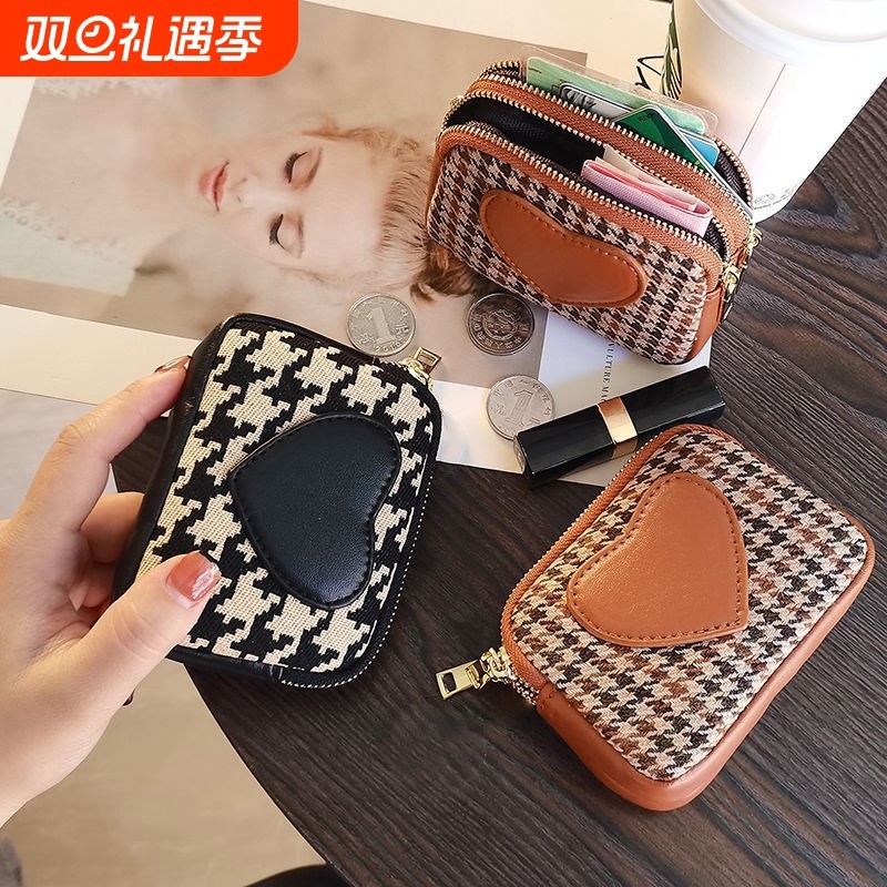 帆布小巧钱包零钱包女迷你硬币包小号拉链2025新款爆款精致高档