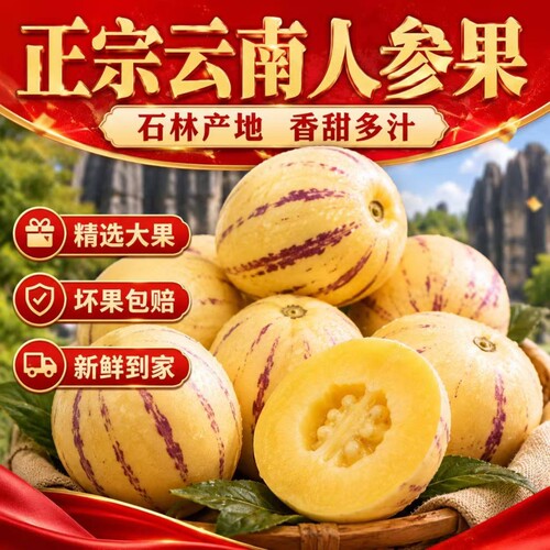 正宗石林人参果大果黄金果