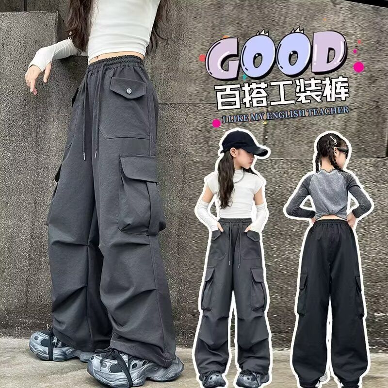 女童夏装套装2025新款洋气时尚女孩12岁13中大童时髦两件套潮炸街