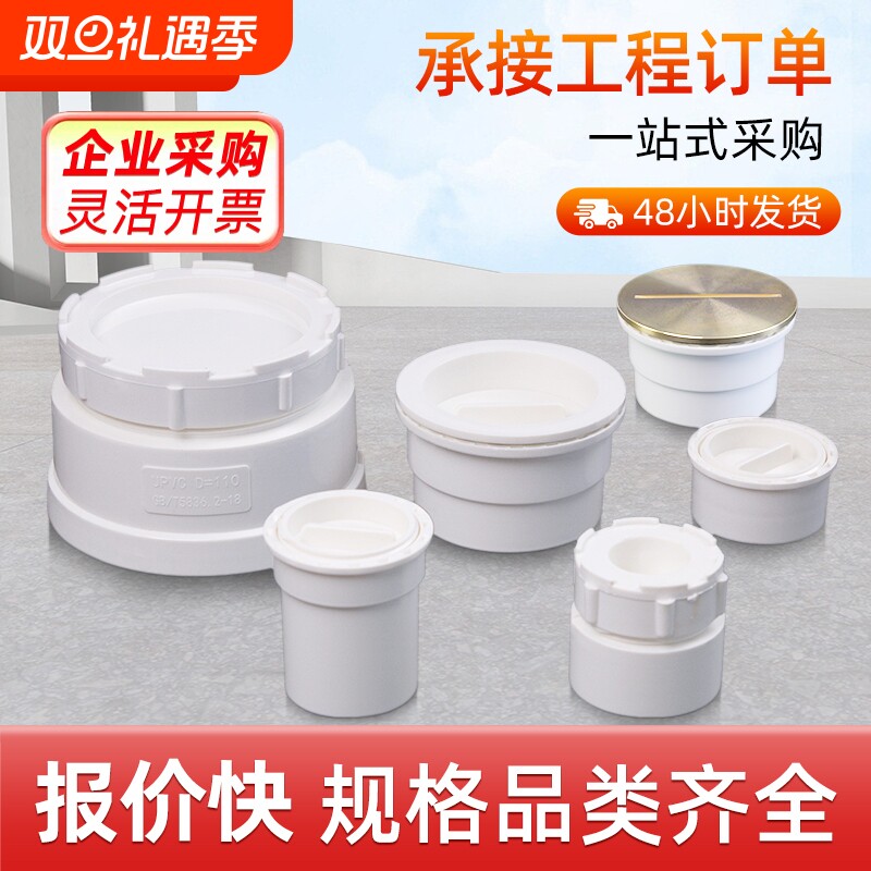 PVC外插清扫口5075110160