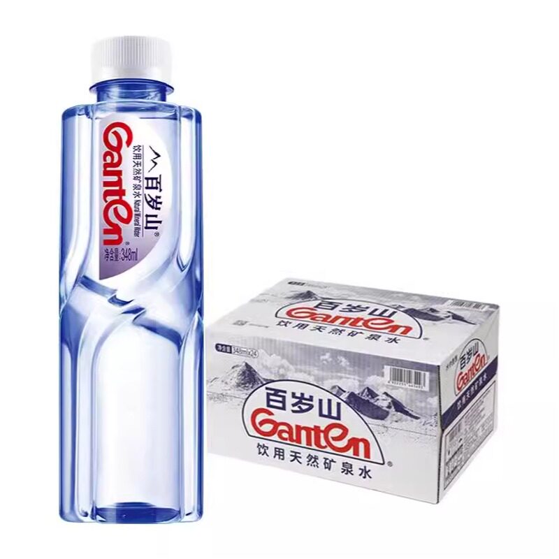百岁山天然矿泉水348ml24瓶570ml24瓶1L15瓶1.5L12瓶4.5L多规格