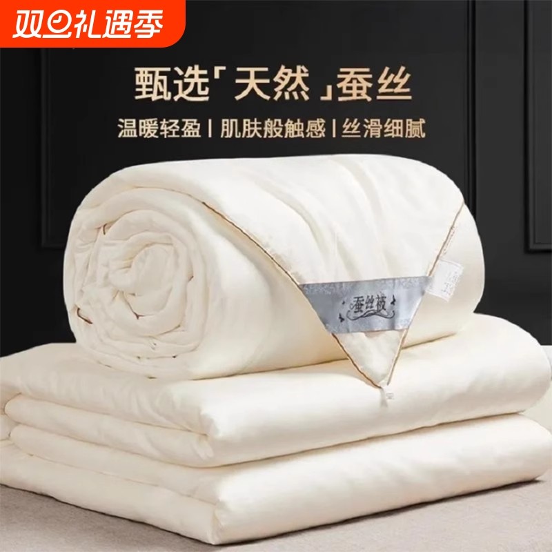 双宫丝棉被春秋被夏凉被空调被学生被子100被芯子母被手工抗菌