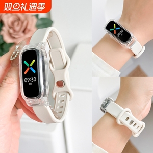 适用于OPPO band表带eva限定版智能运动手环时尚版活力版腕带软硅胶反扣款透气替换带oppo1代男女生潮流配件
