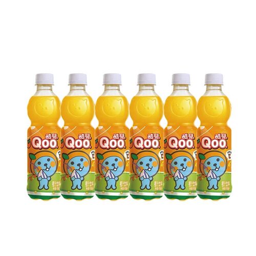 Qoo酷儿450ml*6瓶/12瓶橙汁饮料