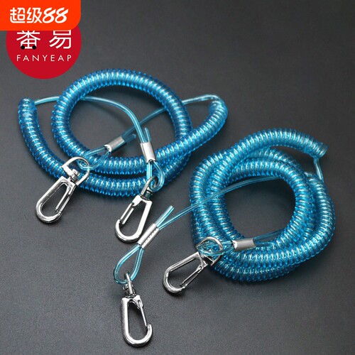 鱼竿失手绳A1pq900-伸缩自动护竿放杆绳溜鱼钓鱼用品垂钓装备鱼具