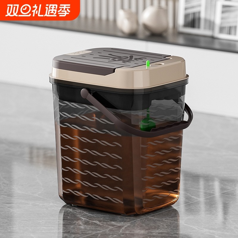 茶具配件茶桶茶渣桶茶水桶茶台废水桶茶盘排水桶干湿分离排水管