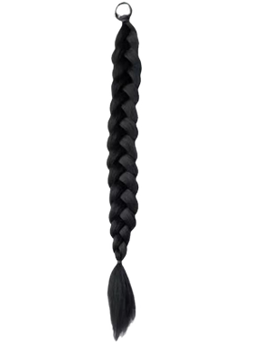 仿真麻花辫假发45cm|千人加购