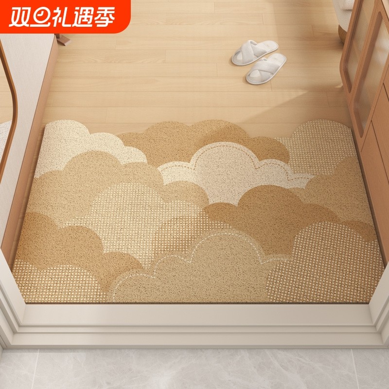 地垫丝圈脚垫子室内玄关可裁剪地毯室外门前客厅进门门口入户防滑