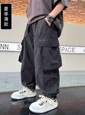 男童痞帅风工装裤春夏休闲长裤