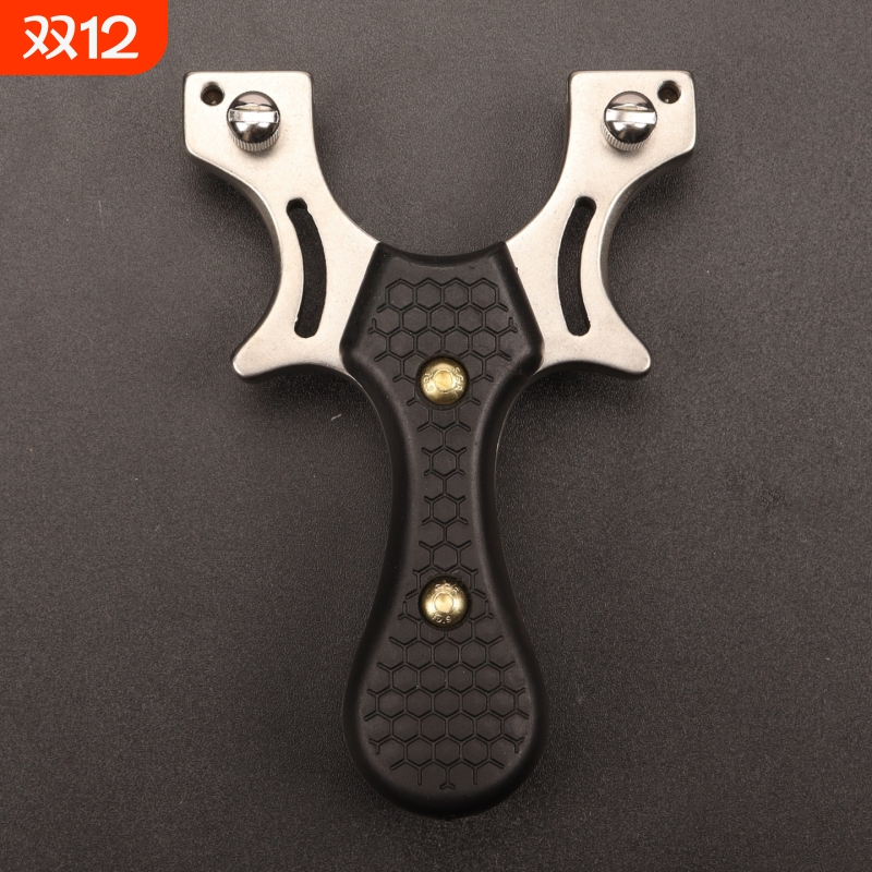 新款高精度大威力成年人专用平瞄黑龙8020弹弓扁皮筋快压精准