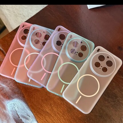 雾面浅粉色肤感软壳磁吸充电Find X9/X7Ultra适用OPPO Reno14/13手机壳12pro全包镜头X8S+防摔女X6半透明磨砂