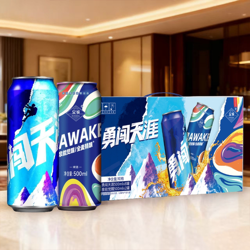 雪花勇闯天涯泉城礼盒装啤酒
