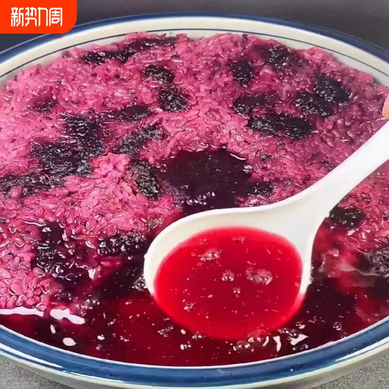 桑葚糯米酒5斤桶装制作酒酿低度微醺水果酒鲜果发酵酒甜酒原味