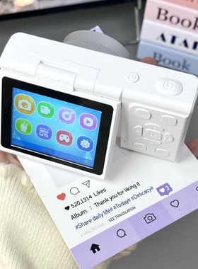 相机CCD高清数码相机学生摄像翻转复古校园卡片机入门可上传手机