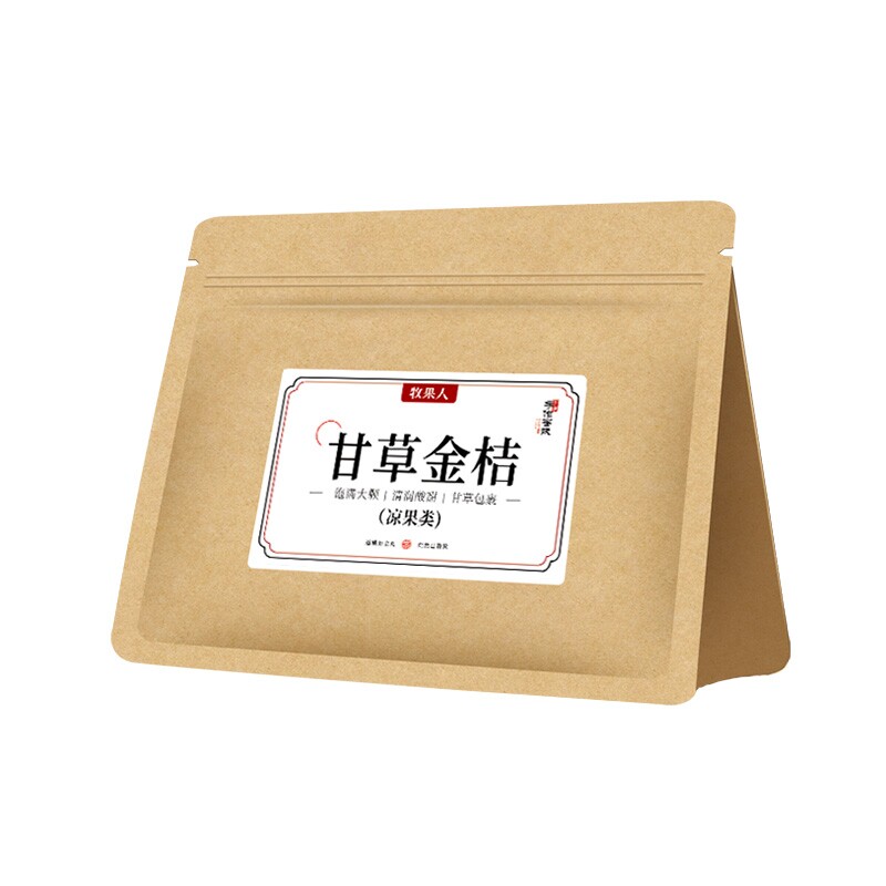 牧甘草金桔400g独立包装金橘干果脯零食果干蜜饯凉果清润小包装