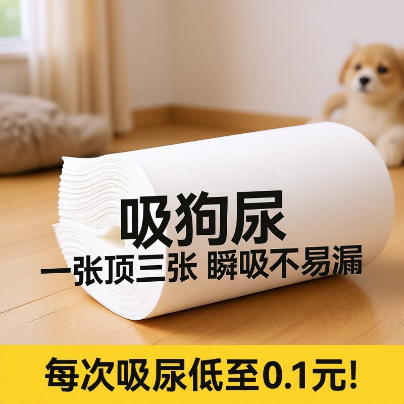 狗狗吸尿纸宠物擦尿纸尿垫猫咪隔尿垫一次性吸水纸加厚除臭吸水垫