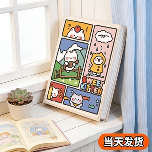 情侣拍立得6寸相册本纪念册三四五六照片收纳345寸寸影集大容量