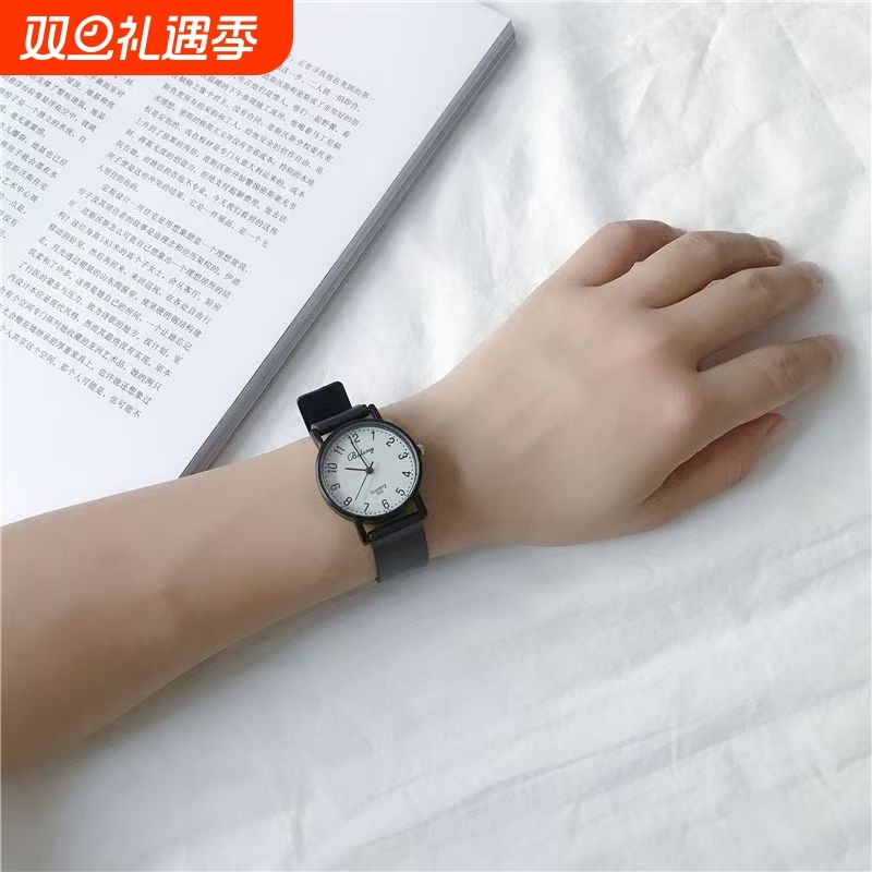 【HOT】学生考试手表女款ins小众设计时尚潮流时尚气质初高中情