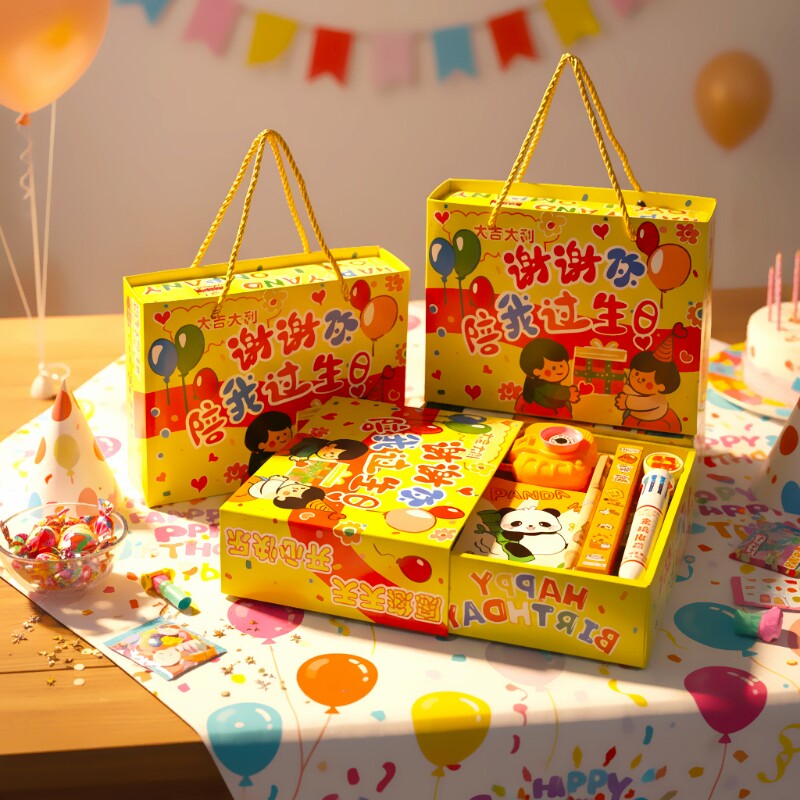 儿童生日宴伴手礼幼儿园小朋友全班文具套装回礼礼物十岁年货开学