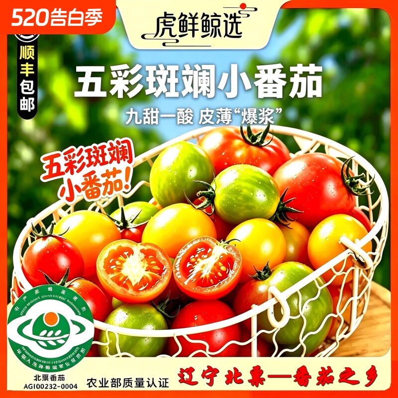 顺丰辽宁草莓小番茄小西红柿圣女果新鲜现摘自然熟当季孕妇水果