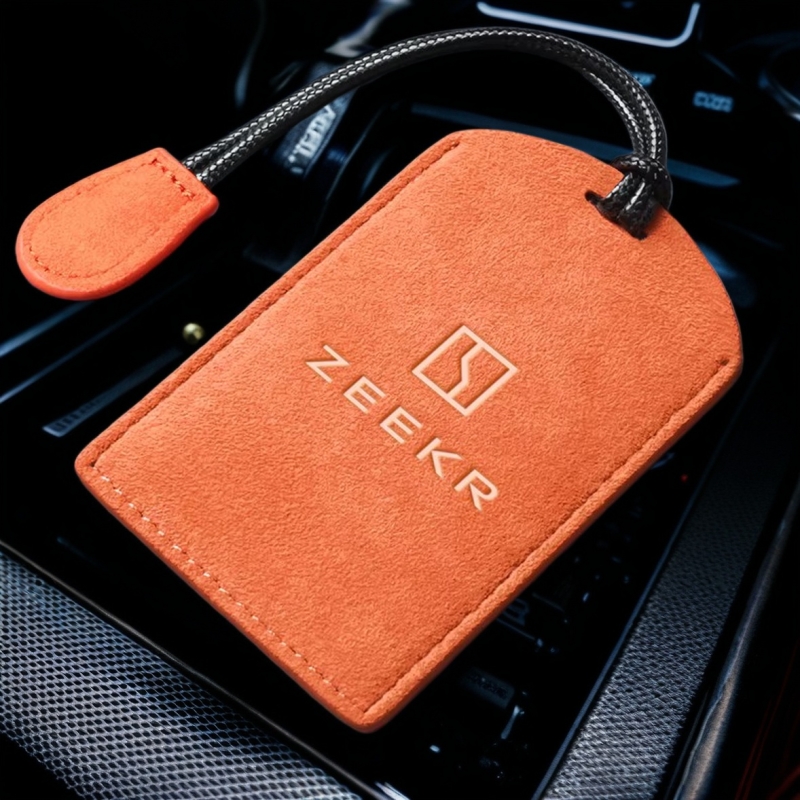 ZEEKR极氪001汽车NFC钥匙卡片 极氪009翻皮毛极氪新能源感应卡包2