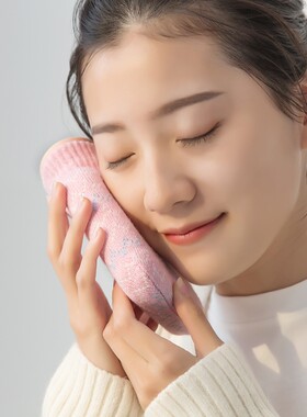 小号硅胶热水袋注水暖水袋迷你暖手宝便携式微波炉热敷防爆生理期