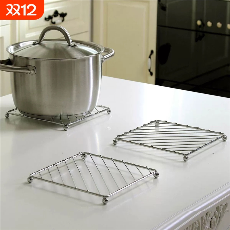 家用厨房台面餐桌砂锅隔热垫锅垫子耐高温防烫餐垫碗盘垫方形神器