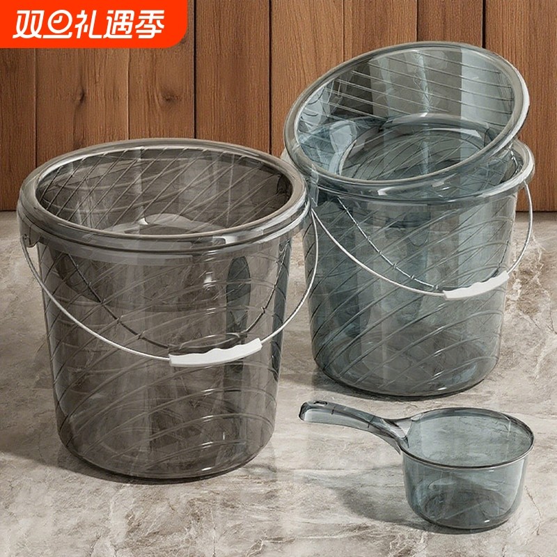 水桶洗衣桶家用大容量加厚桶宿舍学生用脸盆塑料桶储水桶洗漱套装