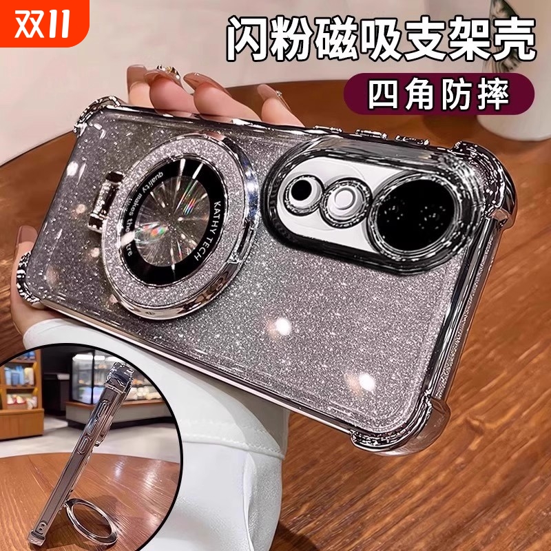 气囊新款适用vivos30手机壳S30防摔S30ProMini全包自带镜头膜s30pro高级感mini简约透明s20硅胶por保护套四角