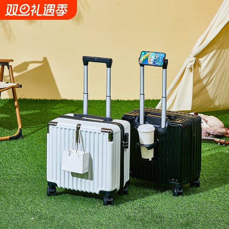 18寸可登机行李箱大容量结实耐用拉杆箱拉杆箱轻便密码出行旅行箱