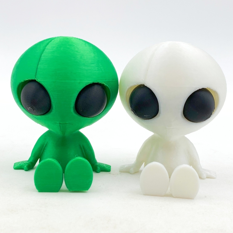 3D打印搞怪呆萌关节可动外星人模型家居桌面书房装饰摆件儿童玩具