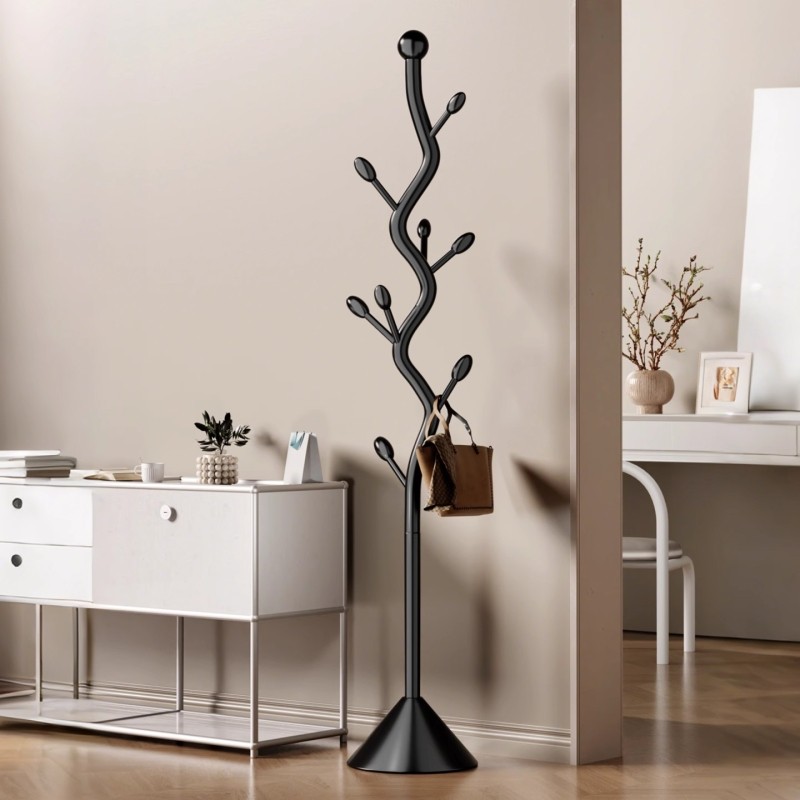 挂衣架落地卧室家用衣服挂架床边放衣服神器意式轻奢高级感衣帽架