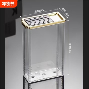 塑料透明软包烟盒男便携加厚20支装抗压防潮专用保护套创意个性