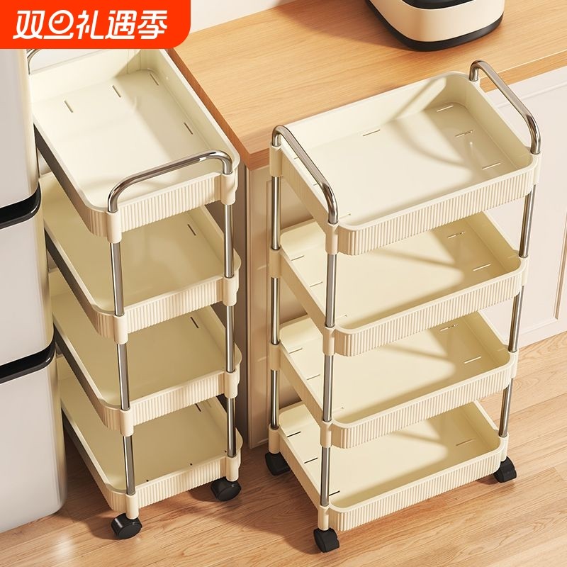 【超9999推荐】厨房小推车置物架