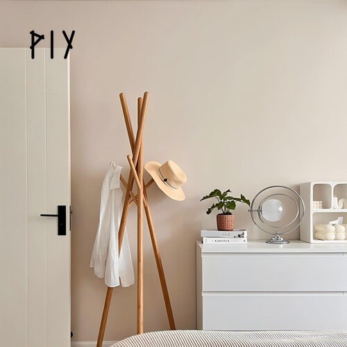 PIY落地衣帽架实木玄关挂