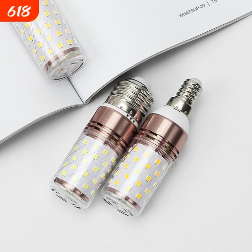 吊灯led灯泡玉米灯节能灯超亮家用e27e14照明灯光源白光室内罗口