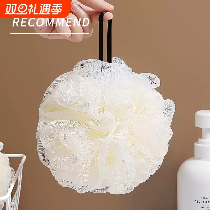 沐浴球大号浴花高档不散女浴花球搓澡球超柔软毛巾球搓澡巾男起泡