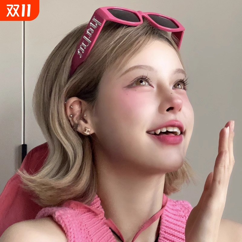ins风辣妹粉色