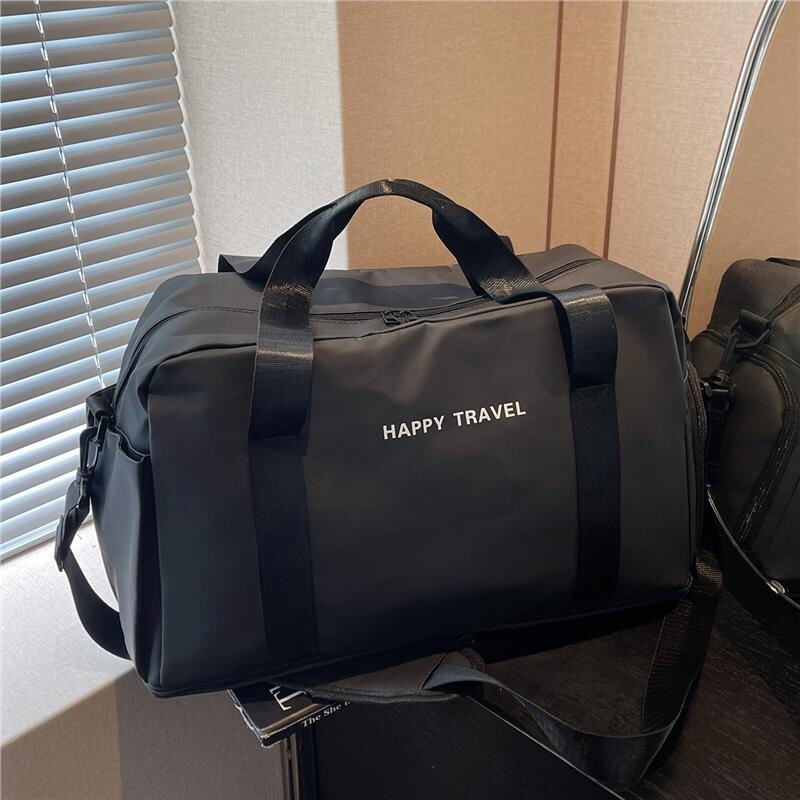 大容量短途旅行包健身包运动行李包可携式旅游男女出差登机包收纳
