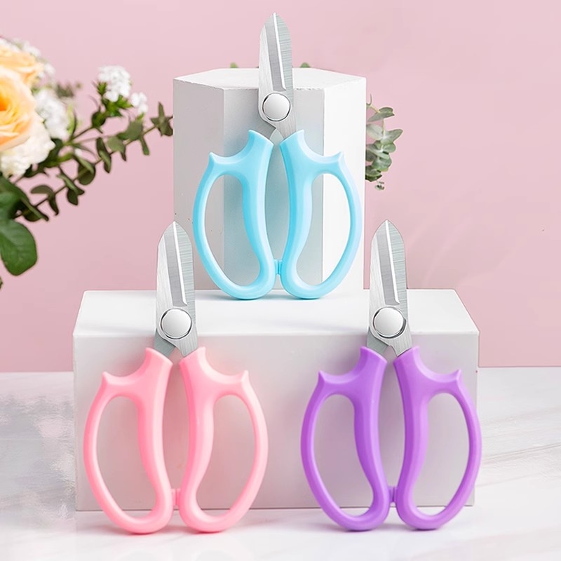 【活动价】园艺花艺剪刀家用花剪花艺师插花修花专用花剪子裁纸省力手工宽头