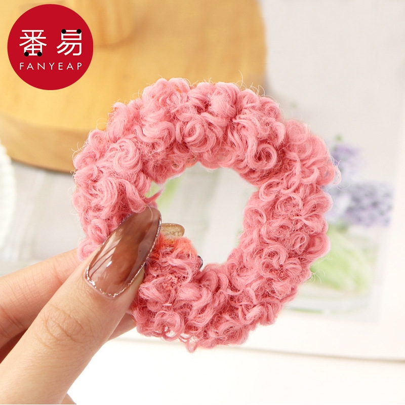 发圈/羊羔毛AC1sl001-发饰女孩头饰橡皮筋扎头绳