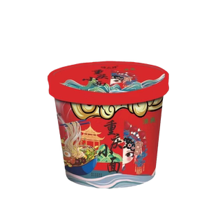 特色风味重庆小面桶装免煮速食早餐拉面泡面方便面食品