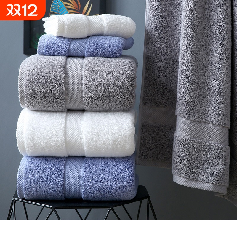 新疆棉800g纯棉浴巾长绒棉80*160五星级酒店洗澡大人可穿柔软吸水