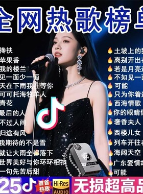 车载歌曲u盘2025抖音流行榜汽车音乐优盘新歌老歌经典新款无损