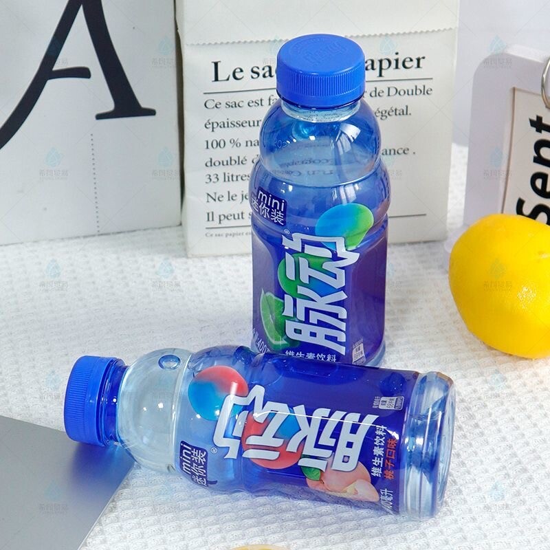 MIZONE脉动维生素饮料400ml/瓶青柠迷你小瓶装下午茶能量饮料